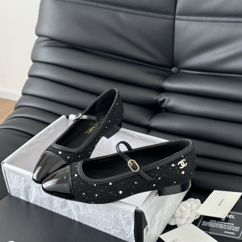 Ch*el flat shoes